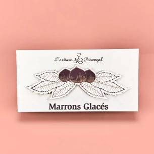 Coffret bois 8 marrons...