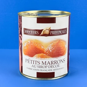 Petit marrons entiers décor...