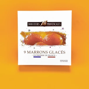 Coffret cartonné 9 marrons