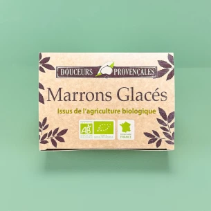 Coffret kraft Bio de 6 marrons