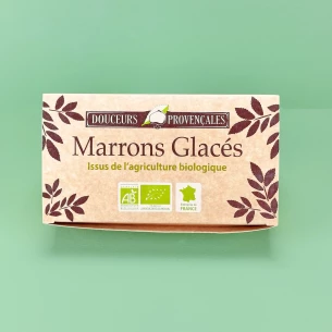 Coffret kraft Bio de 8 marrons