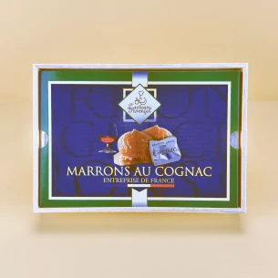 Coffret 8 marrons au Cognac