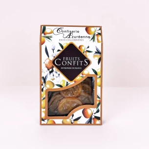 Lamelles d'oranges égouttées