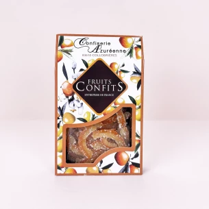 Lamelles d'oranges sucrées